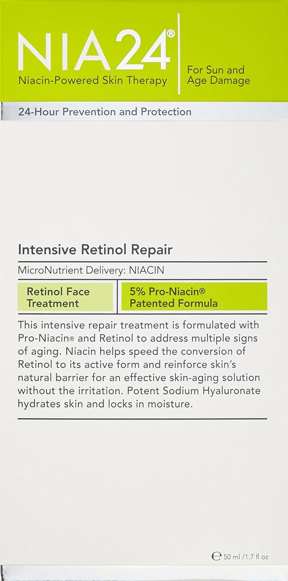 Nia 24 Intensive Retinol Repair, 1.7 Fl Oz