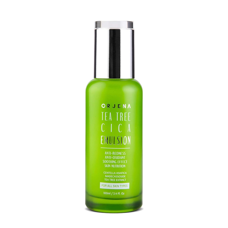 Orjena Tea Tree Cica Emulsion_Facial Skin Emulsion Lotion_Sensitive Skin_Kbeauty Skincare_ 3.4 Fl.Oz