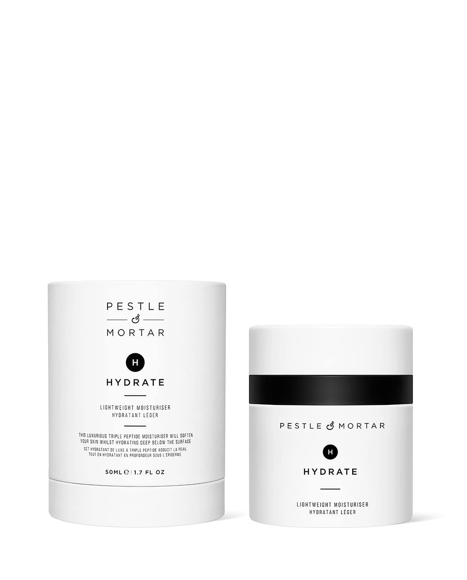 Pestle & Mortar Hydrate - Lightweight Anti Ageing Face Moisturizer - 50Ml