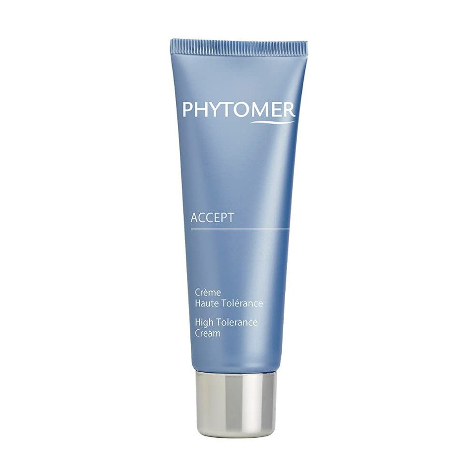 Phytomer Accept High Tolerance Hydrating Face Cream | Restoring Face Moisturizer | Calming, Soothing, Refreshing Skin Cream | 50 Ml