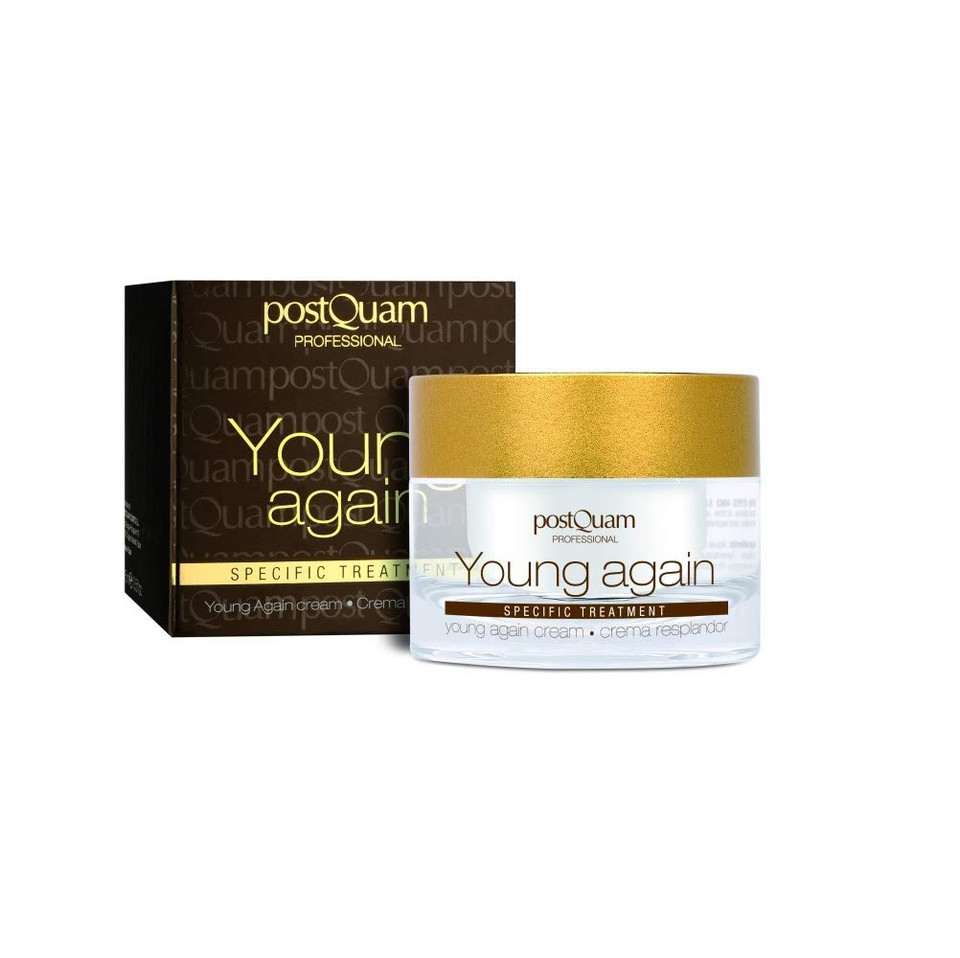 Postquam Professional Young Again Cream 50Ml  Anti-Ageing Face And Neck Cream - Contributes To The Skin To Receive Its Optimal Dose Of Moisture