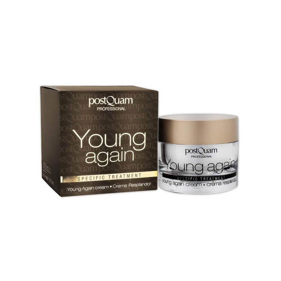Postquam Professional Young Again Cream 50Ml  Anti-Ageing Face And Neck Cream - Contributes To The Skin To Receive Its Optimal Dose Of Moisture