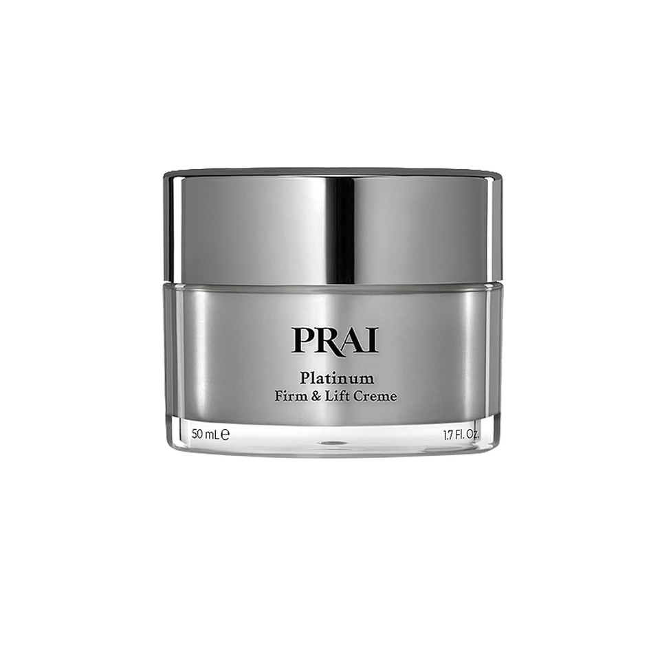 Prai Beauty Platinum Firm And Lift Creme, Firming And Hydrating Face Moisturizer For Dry Skin And All Skin Types, Face Moisturizer For Skin Firming And Lifting, 1.7 Oz