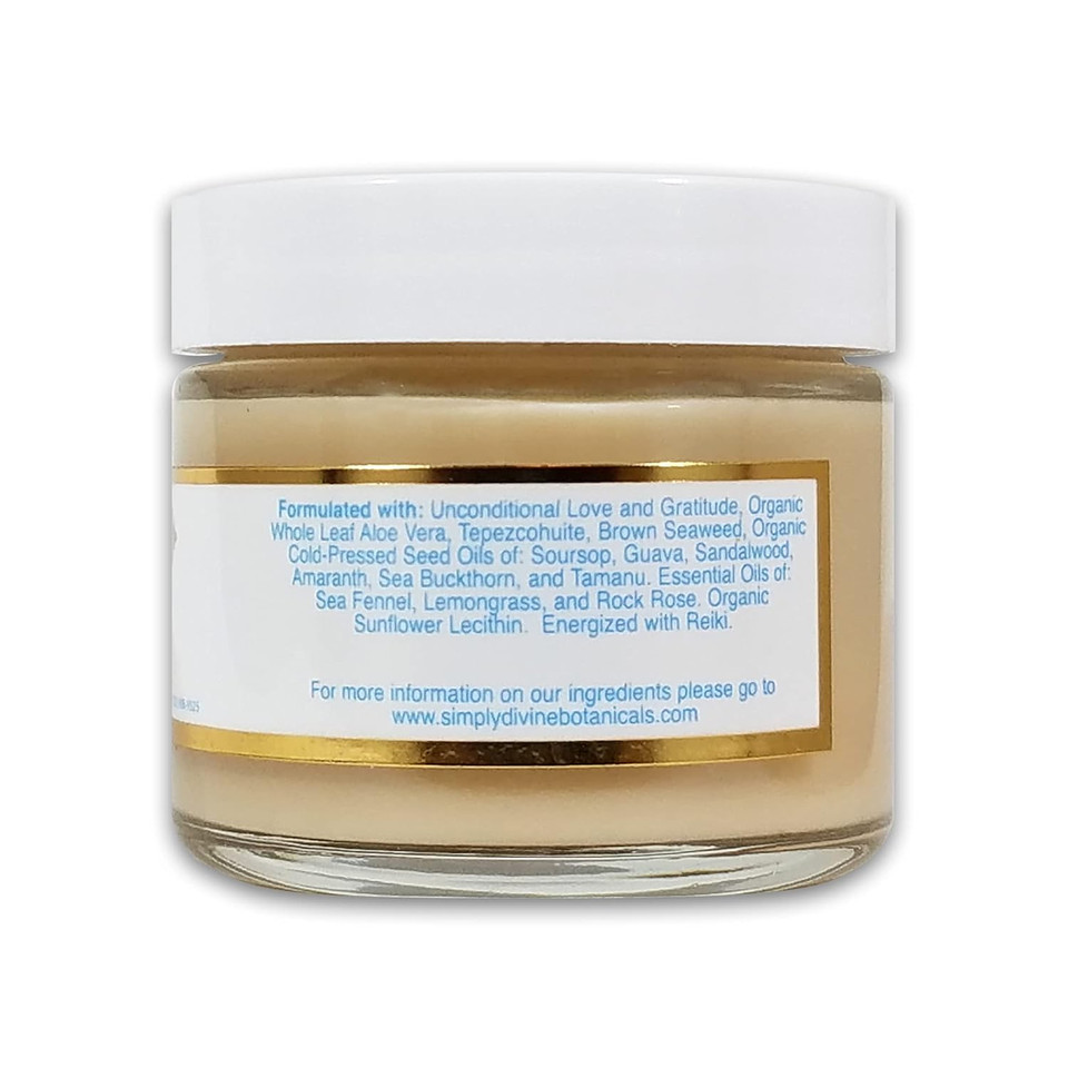 Simply Divine Botanicals On A Clear Day Blemish Banishing Moisturizer For Acne-Prone Combination Skin, 2Oz