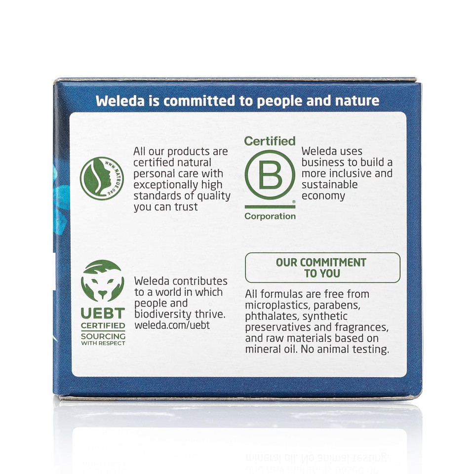 Weleda Face Care Plumping Day Cream, 1.3 Fluid Ounce, Plant Rich Moisturizer With Pomegranate And Maca Root Peptides