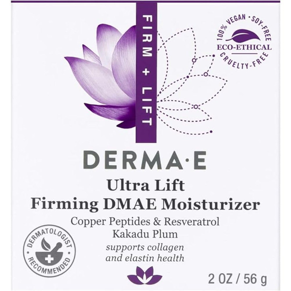 Derma-E Firm + Lift , Dmae Moisturizer Alpha Lipoic Acid & C-Ester, 2Oz