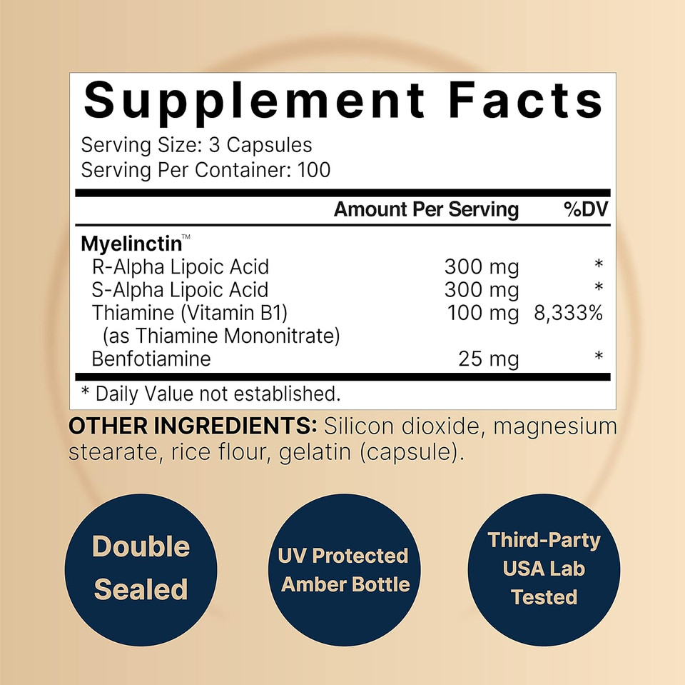 Naturebell Alpha Lipoic Acid 600Mg Per Serving | 300 Capsules - With Vitamin B1 Complex | 4 In 1 - [R-Ala | S-Ala | Thiamine | Benfotiamine] - High Bioavailability, Third Party Tested | Non-Gmo