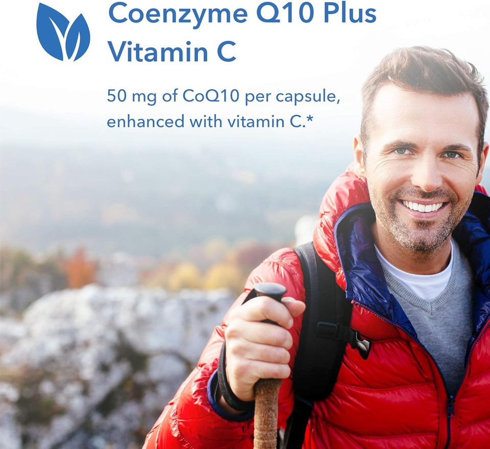 Allergy Research Group Coenzyme Q10 With Vitamin C - 50 Mg - 75 Vegetarian Capsules