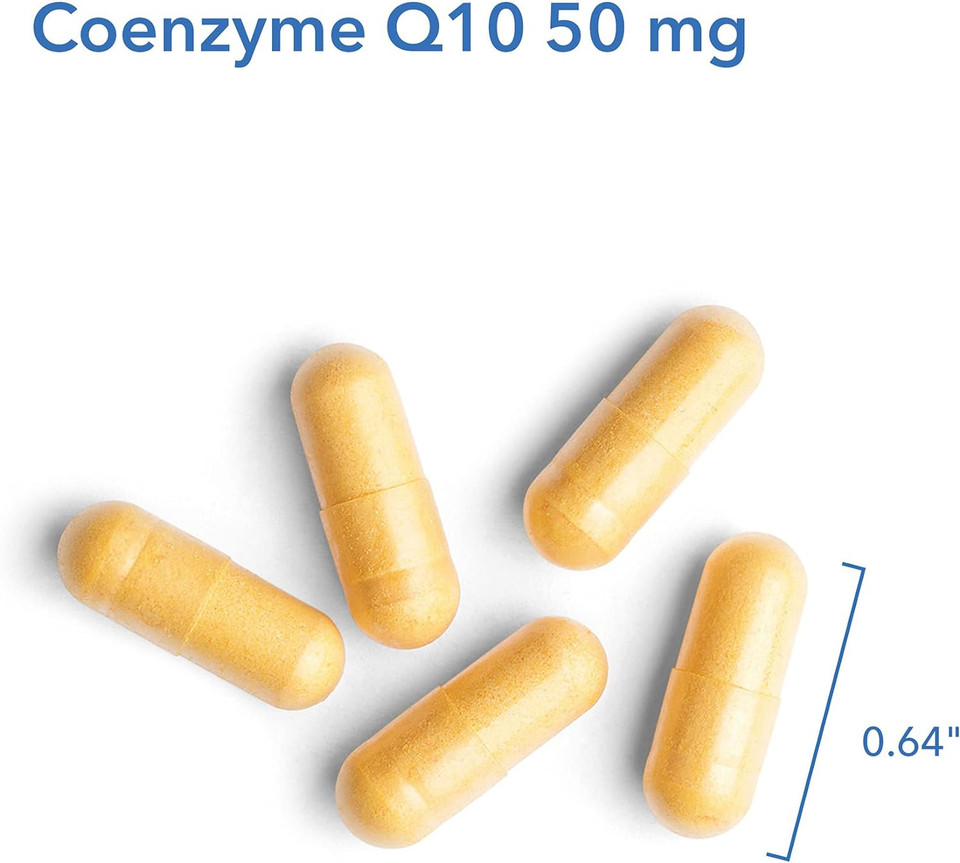 Allergy Research Group Coenzyme Q10 With Vitamin C - 50 Mg - 75 Vegetarian Capsules