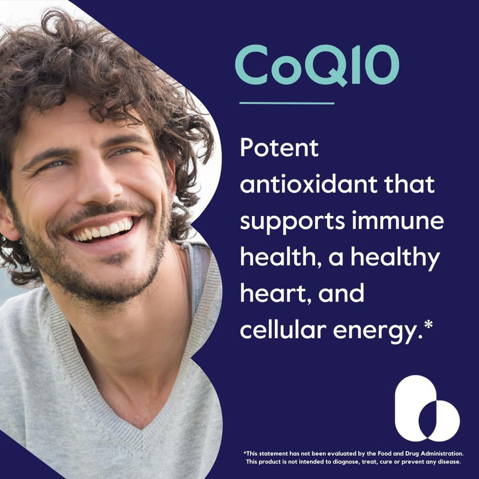 Bestvite Coenzyme Coq10 400Mg (120 Vegetarian Capsules) Naturally Fermented - No Stearates - Vegan - Gluten Free - Non Gmo