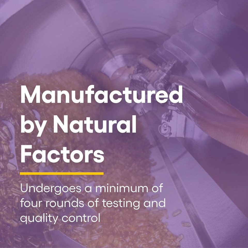 Natural Factors, Coenzyme Q10 100 Mg, Natural Coenzyme Q10 Supplement For Energy, Heart And Cognitive Support