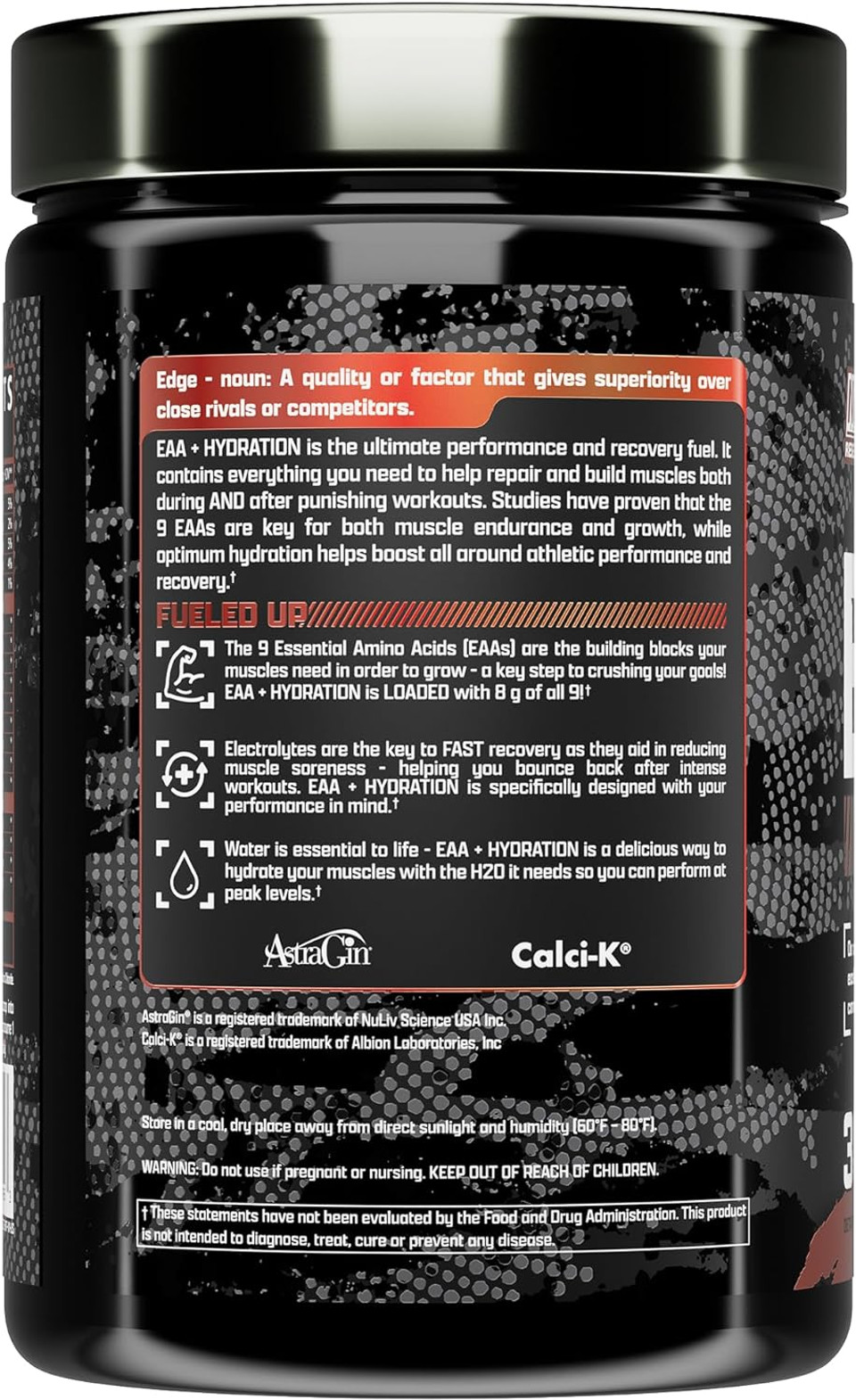 Nutrex Research Eaa Hydration | Eaas + Bcaa Powder | Muscle Recovery, Strength, Muscle Building, Endurance | 8G Essential Amino Acids + Electrolytes | 30 Servings It'S Mango Timeit'S Mango Time