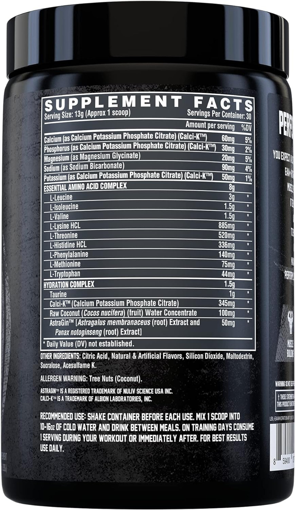 Nutrex Research Eaa Hydration | Eaas + Bcaas Powder | Muscle Recovery, Strength, Muscle Building, Endurance | 8G Essential Amino Acids + Electrolytes | Maui Twist Flavor 30 Servingmaui Twist