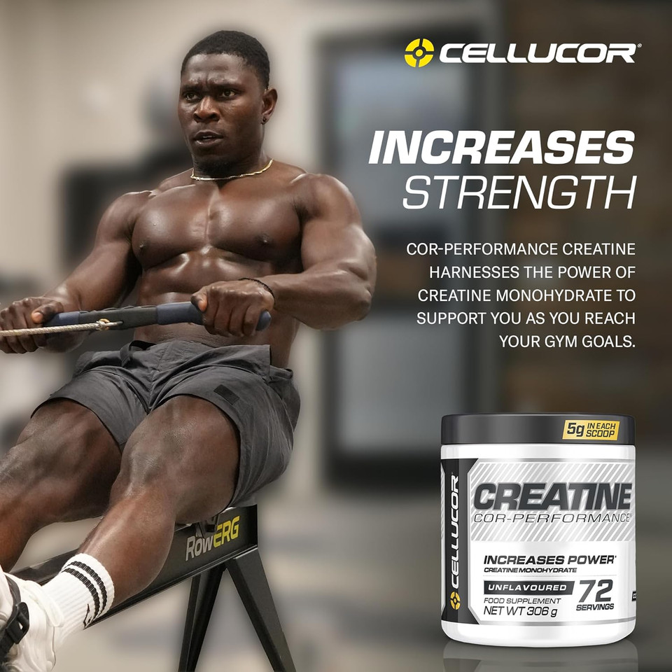 Cellucor Cor-Performance Creatine Monohydrate For Strength And Muscle Growth, 72 Servings