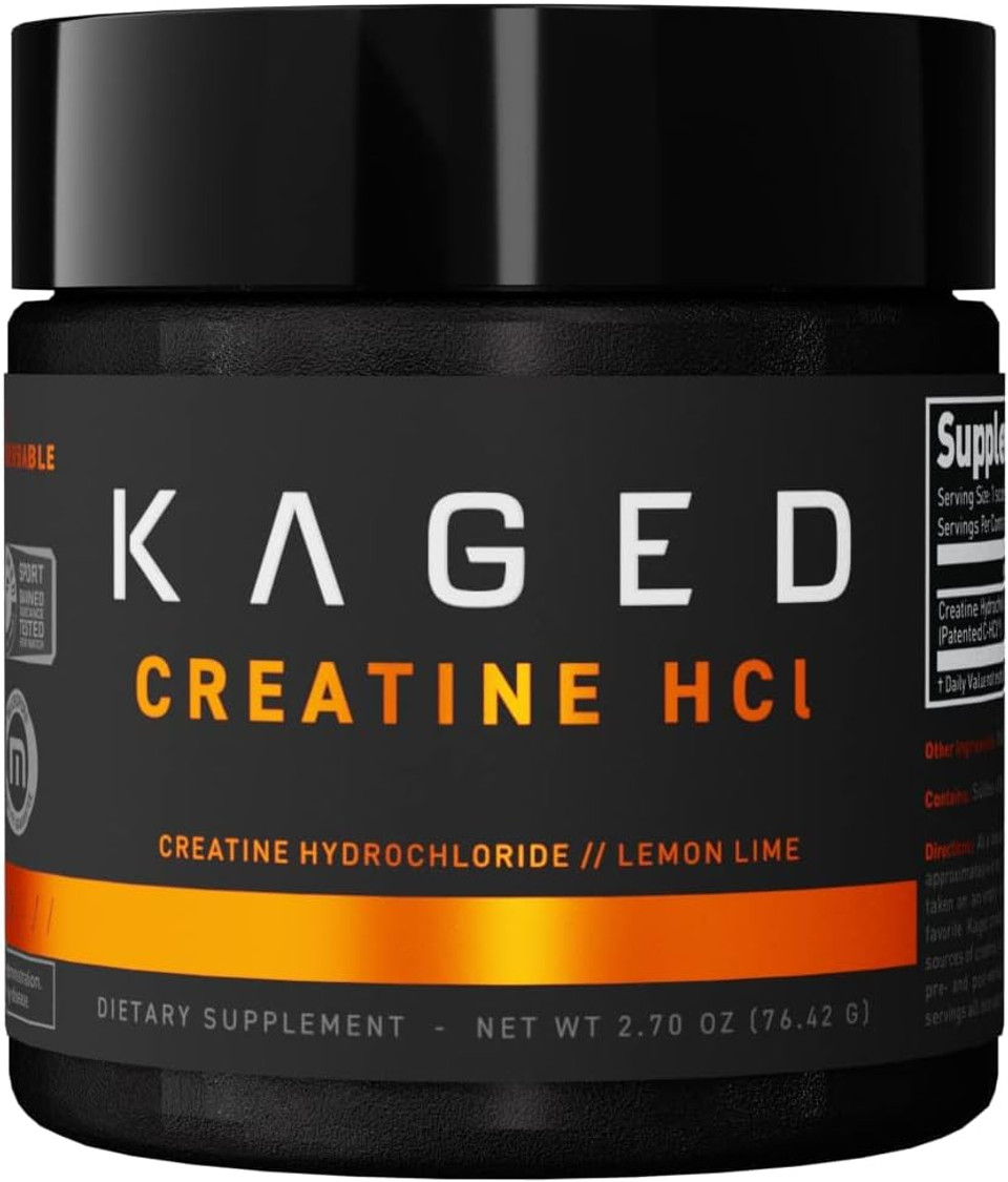 Kaged Creatine Hcl Powder | Lemon Lime | Supports Muscle Growth And Recovery | Patented Creatine Hydrochloride Formula | Easy Digestion And Enhanced Muscle Absorption | 75 Servings