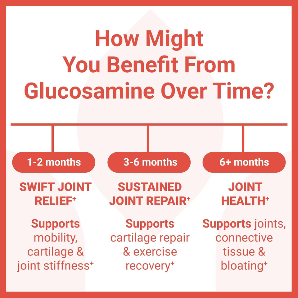 Luma Nutrition Glucosamine Chondroitin Msm - Turmeric, Boswellia - Premium Supplement - For Men And Women - Joint Supplement - 90 Capsules