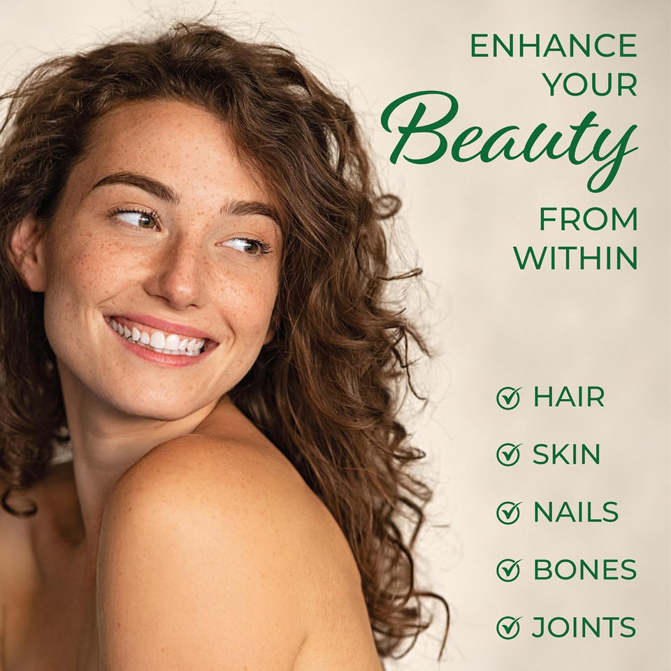 Country Farms Beauty Pack Collagen + Greens Irish Sea Moss, Collagen For Skin, Hair Growth, Nails & Joints, Ultimate Beauty Support Gift, Pack Of 2