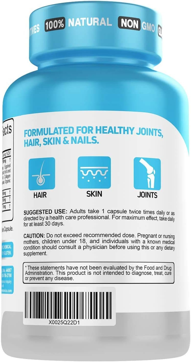Multi Collagen Capsules (Types 1 2 3 5 And 10) | Hydrolyzed Protein Peptide Grass Fed Plus Bone Broth Type 1 2 3 5 10 Healthy Hair Skin Nails (With Turmeric)