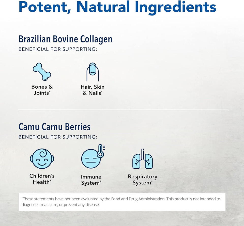 North American Herb & Spice Collagen Power-Plus - 90 Capsules - Collagen Supplement - Joint & Muscle Support, Healthy Hair, Skin & Nails - Bromelain, Papain, Vitamin C - Non-Gmo - 30 Servings