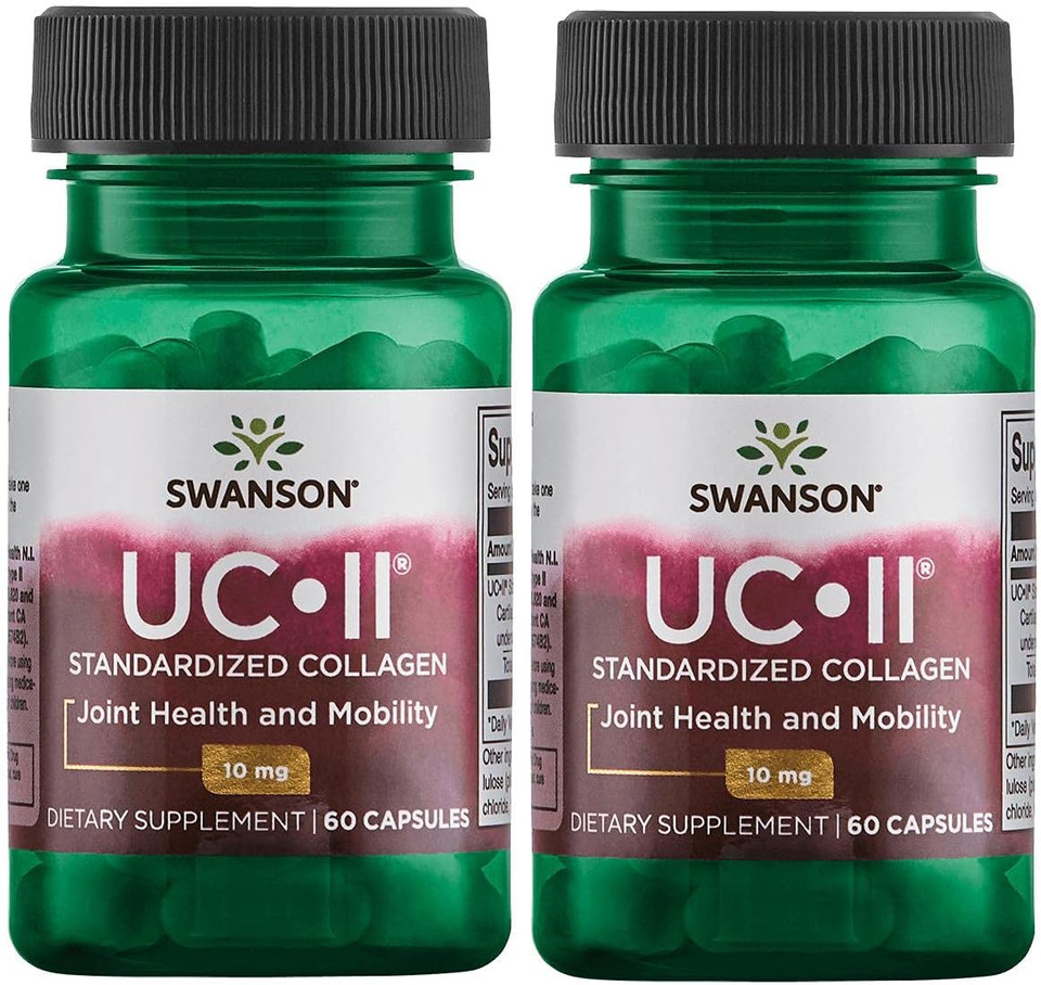 Swanson Uc-Ii Standardized Collagen 40 mg 60 Caps 2 Pack