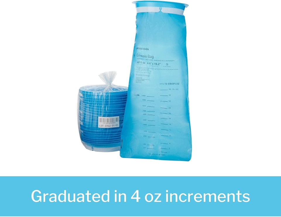 Bag Emesis 1000Cc Grad 25/Sl 4Sl/Cs Mck Brand