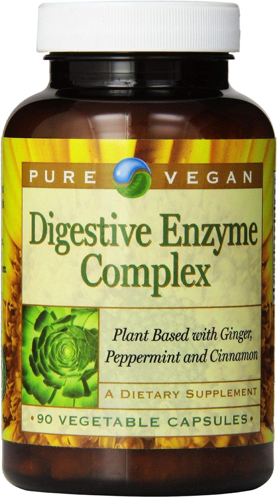 Nbpure Digestive Enzyme Complex Vegetarian Capsules, 90 Count