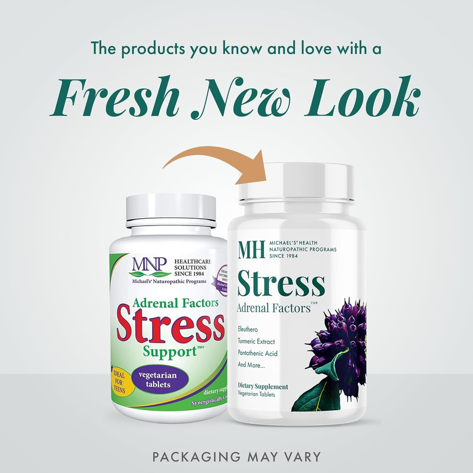 Michael'S Health Naturopathic Programs Stress Adrenal Factors - 90 Vegetarian Tablets - Nutrients To Nourish The Adrenal Glands - With Turmeric & Ashwagandha - Stimulant Free - 30 Servings Michael'S Health Naturopathic Programs Stress Adrenal Factors - 90 Vegetarian Tablets - Nutrients To Nourish The Adrenal Glands - With Turmeric & Ashwagandha - Stimulant Free - 30 Servings