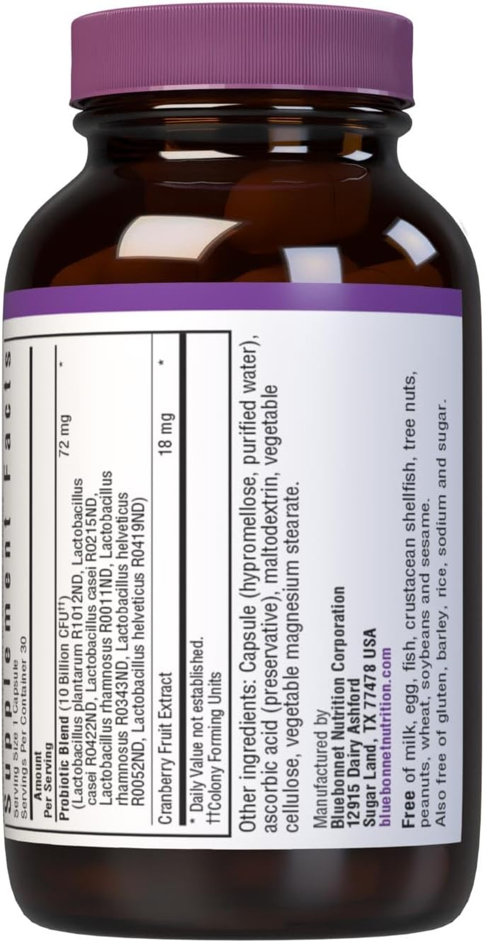 Bluebonnet Nutrition, Advanced Choice Ladies Daily Probiotic, 30 Count