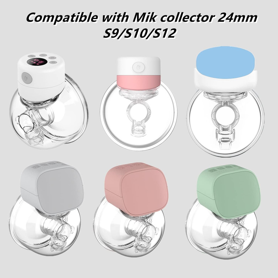2Pcs Flange Insert 17Mm Compatible With Medela/Spectra/Willow/Tsrete/Momcozy S9/S12/S9Pro/S12Pro Breastpump 24Mm Shields, Reduce 24Mm Nipple Tunnel Down To Correct Size, Pump Parts Replace

Size: 17Mm