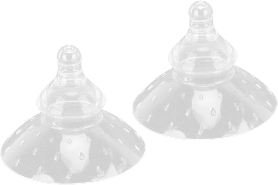 Nipple Shield, Silicone Nipple Shield 2Pcs Shields Nipple Protector Silicone Breast Shields For Breastfeeding