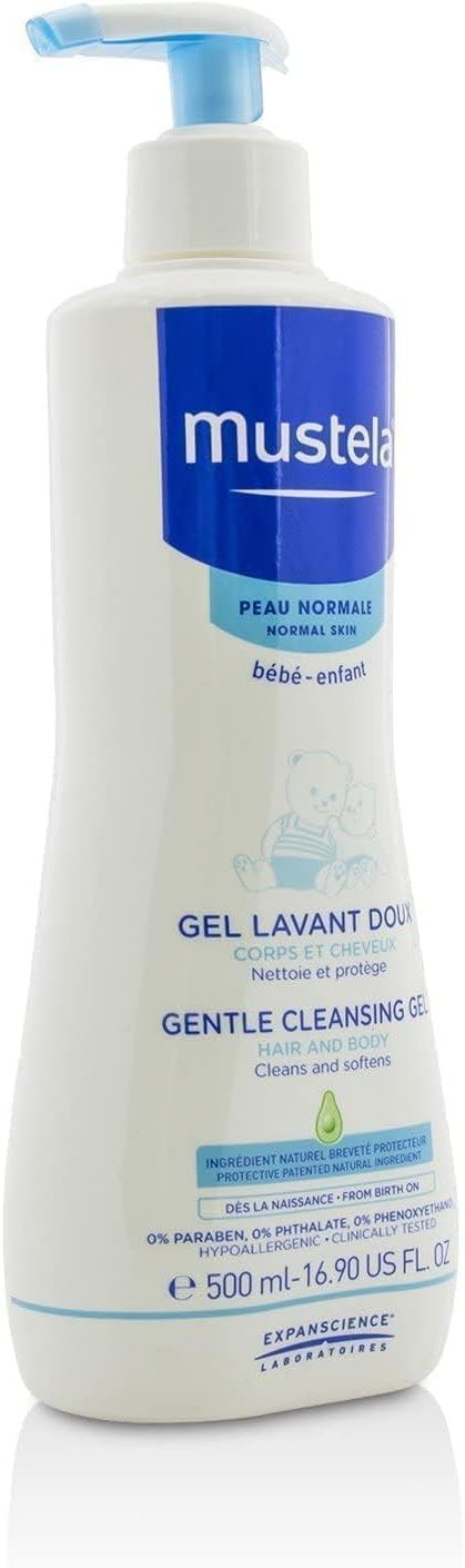 Mustela Gentle Cleansing Gel, 500 Ml (Pack Of 1)