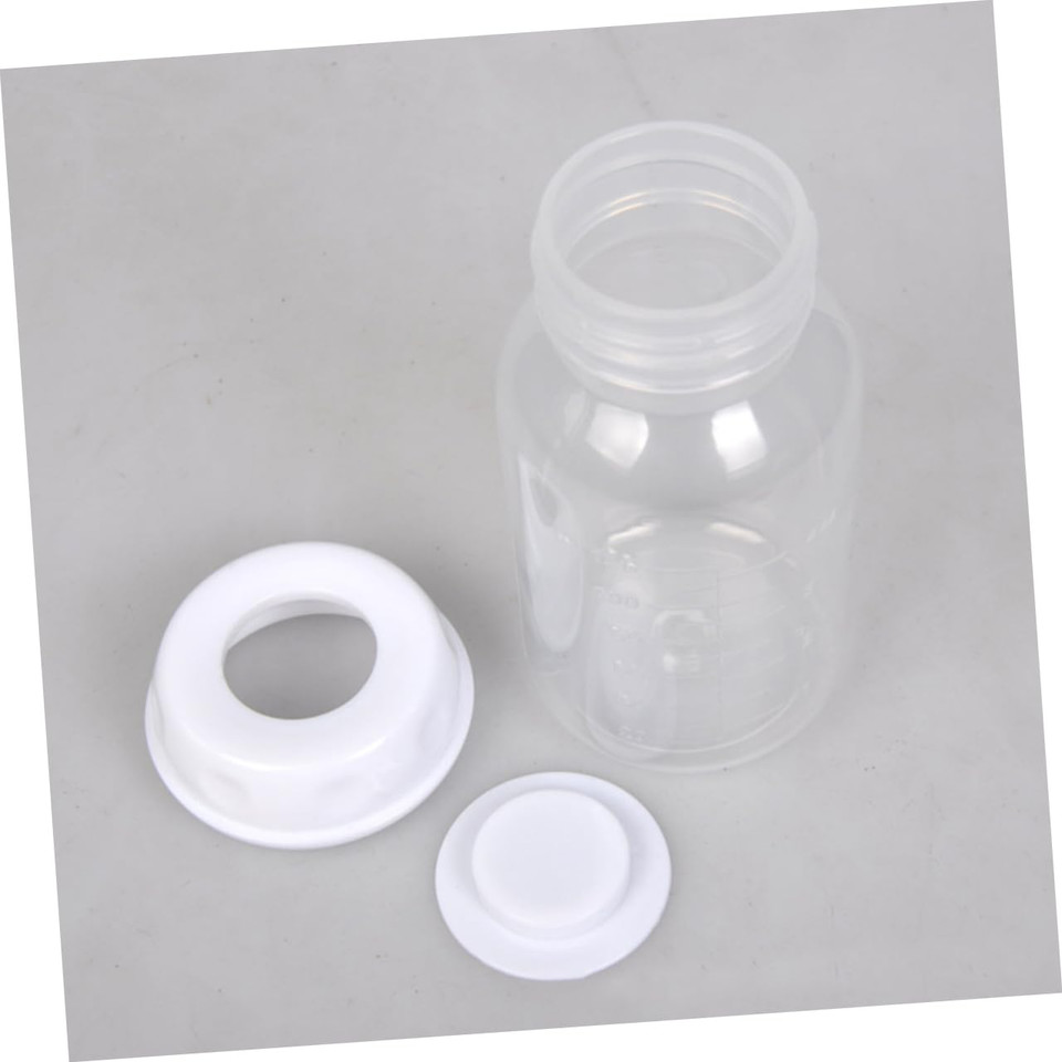 Toyvian 10Pcs Milk Cap Gasket Sealing Ring Silicone Seal Ring Practical Seal Ring Silicone Gaskets Seal Gasket Sealing Washer Seal Washer Rings Bottle White Silica Gel Breast Milk