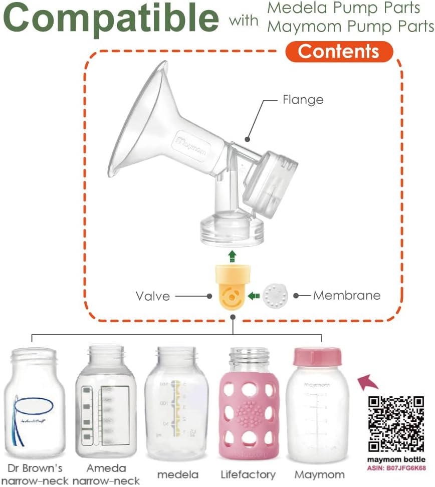 One-Piece Breastshield W/ Valve And Membrane For Medela Breast Pumps (2 Set)

Size: 2 Count (Pack Of 1)