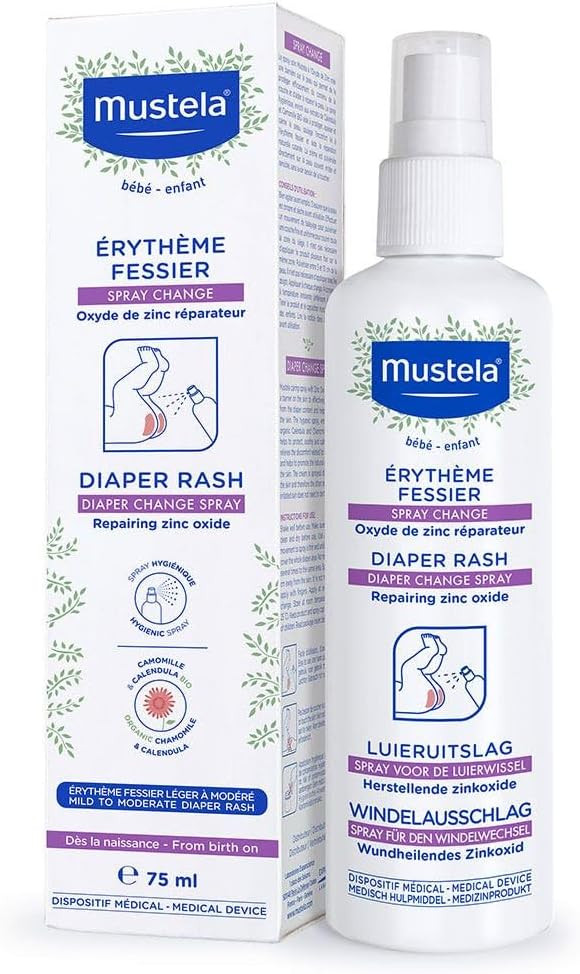 Mustela Diaper Rash Spray 75ml