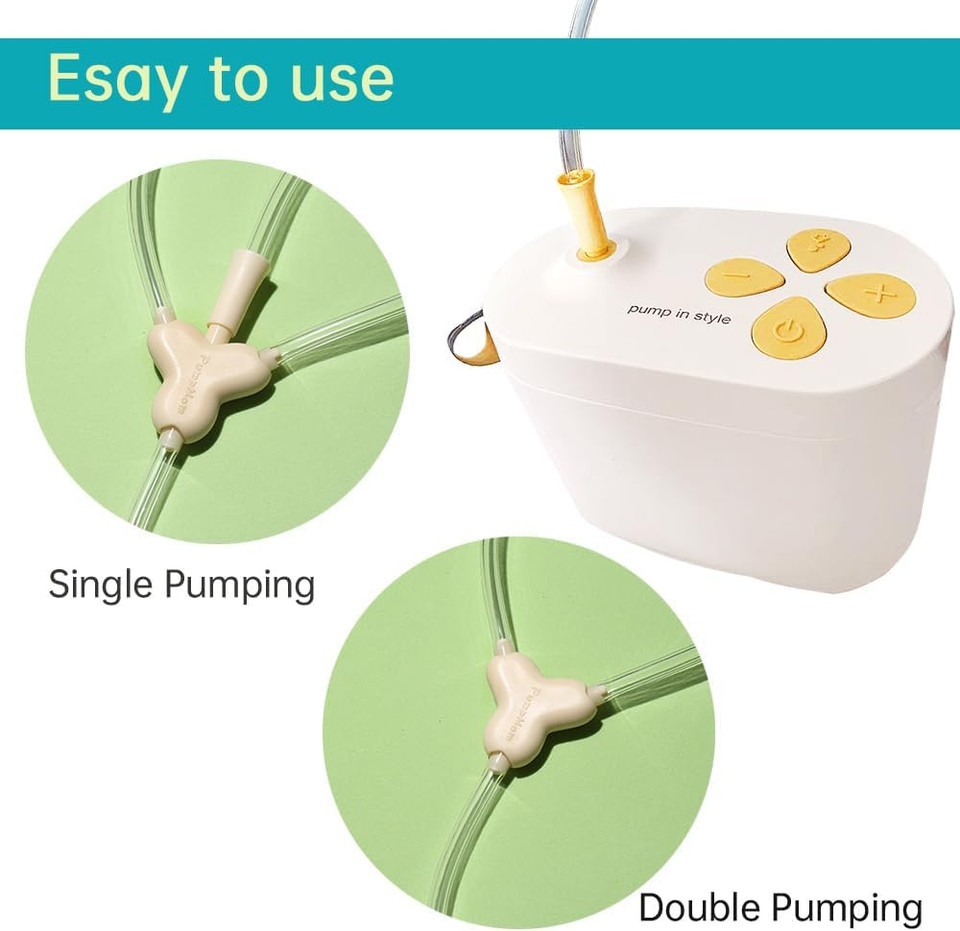 Pumpmom Replacement Tubing For Medela Maxflow, Only Compatible With New Pump In Style Maxflow Breast Pump Parts
