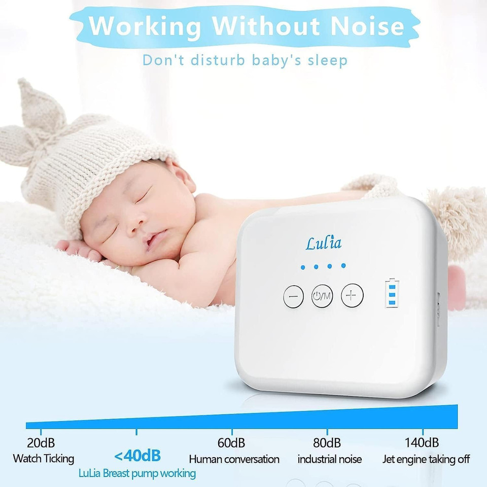 Lulia Double Electric Breast Pumps,Dual Electric Breastfeeding 3 Modes & 4 Levels Ultra-Quiet Bpa Free, Rechargeable Breast Milk Pump For Home And Travel, 1

Size: All Set