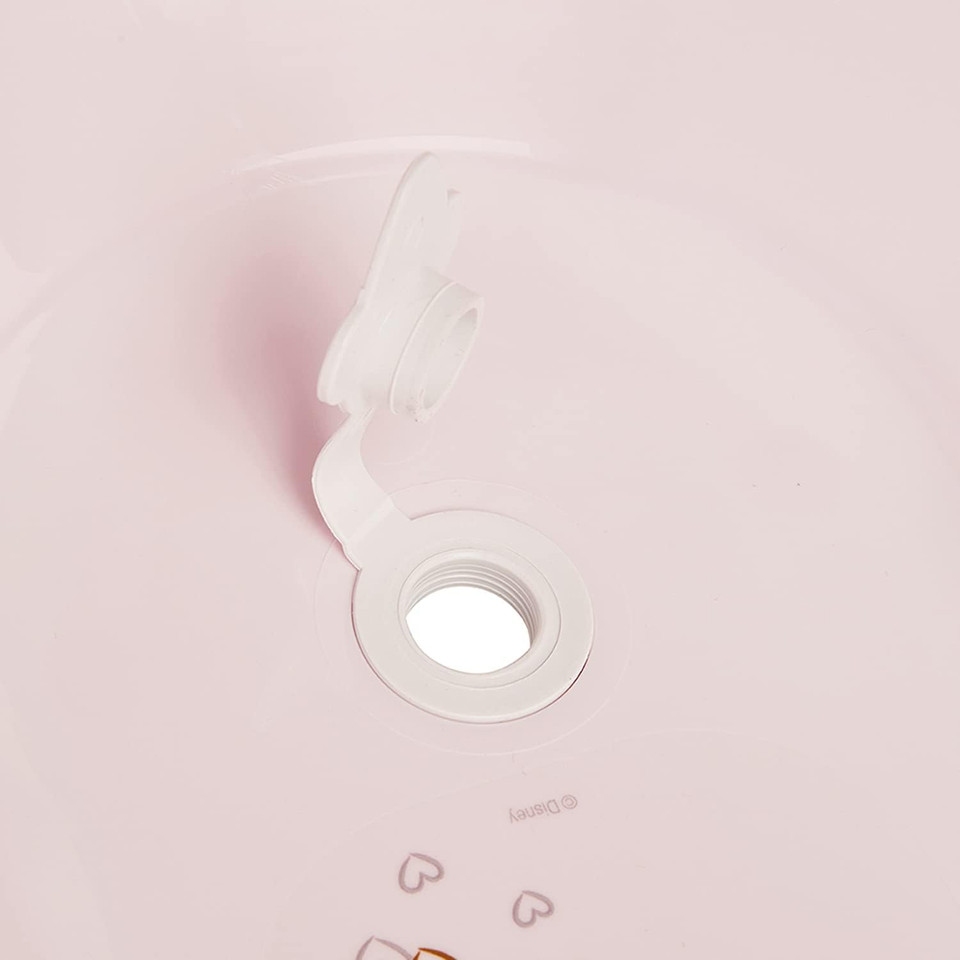 Keeeper Minnie Ergonomic Baby Bath With Squirt, From 0 To Approx. 12 Months, 84 Cm, Maria Range, Pastel Pink