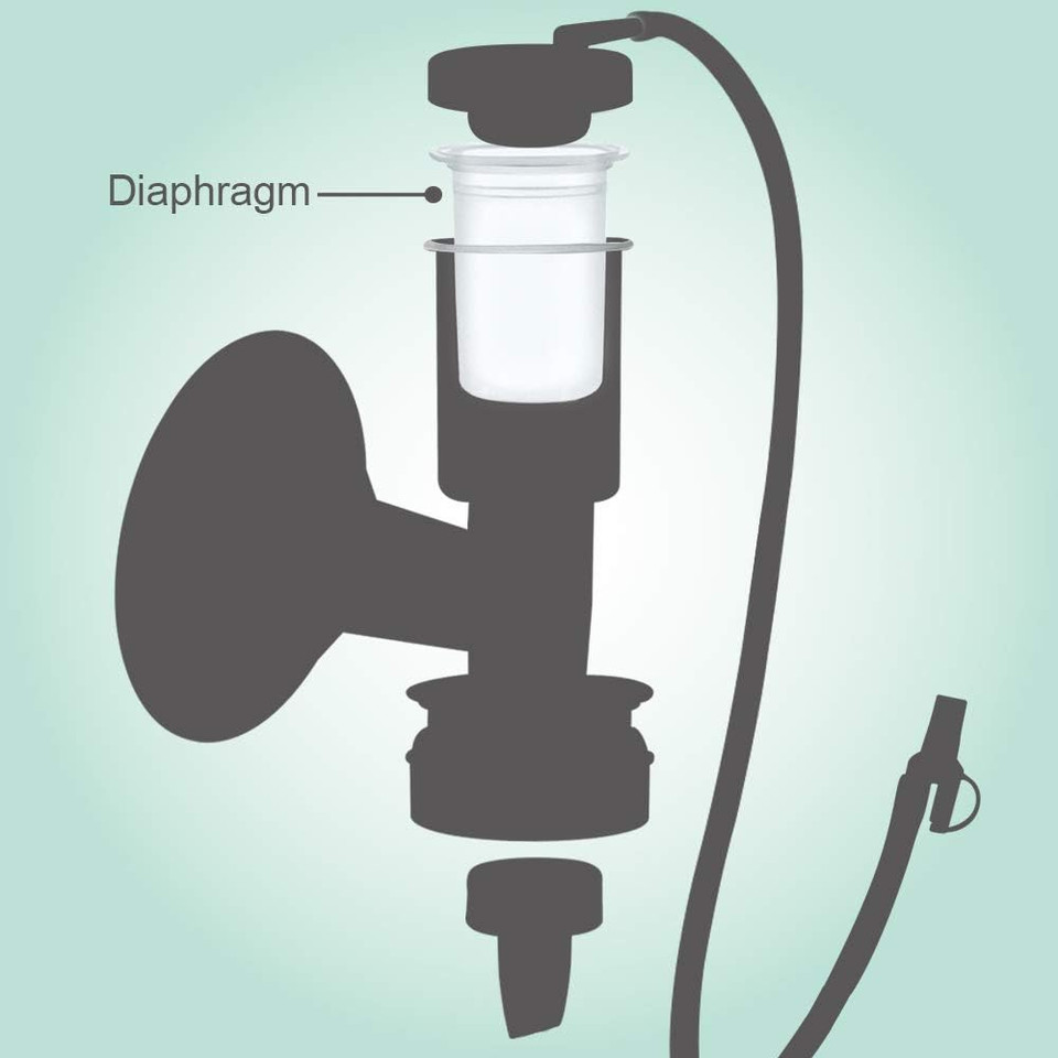 Replacement Silicone Diaphragms For Ameda Purely Yours Breastpump; Can Replace Ameda Silicone Diaphragms (17147); Made By Maymom, 4 Ct