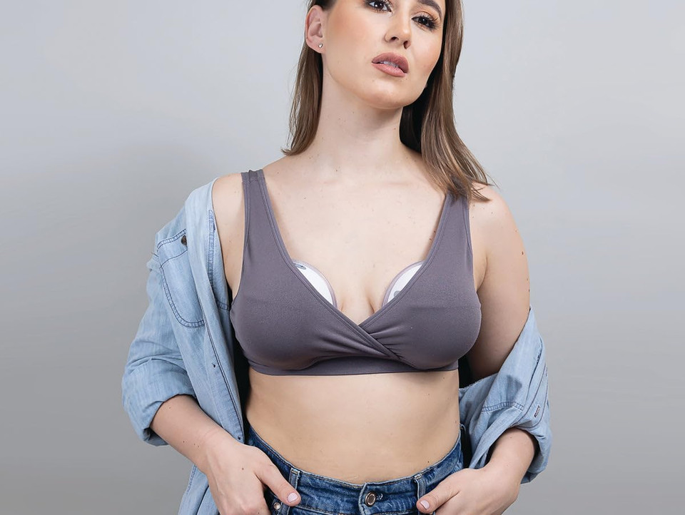 Pippeta Compact Led - Handsfree Breast Pump - 12 Suction Modes - Anti-Leak Hands-Free Design - Automatic Shut Off Timer - Bpa, Pvc, Lead & Phthalates Free - 150Ml Capacity