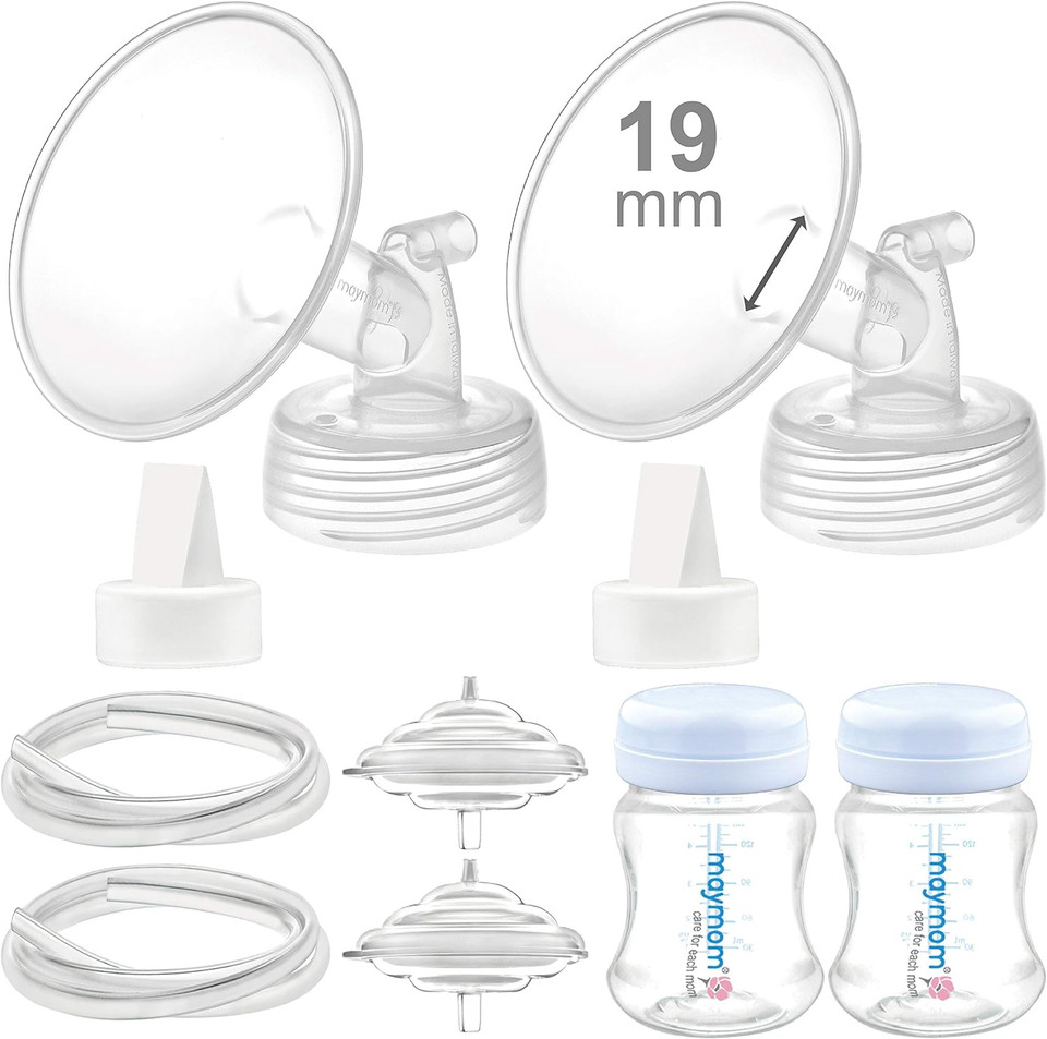 Maymom Pump Parts Spectra S2 Spectra S1, Small Flange Valve Tube Bottle Backflow Protector, Not Original Spectra S2 Accessories Spectra Duckbill Valve Spectra Bottle Spectra (19mm Flange)

SIZE: 19mm Flange