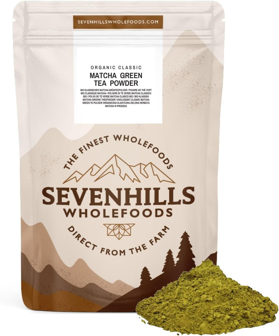 Sevenhills Wholefoods Organic Japanese Classic Matcha Tea Powder 100G