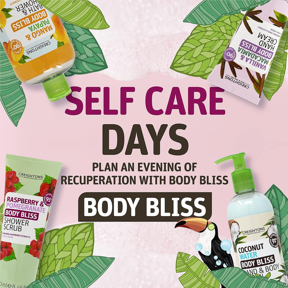 Creightons Body Bliss Coconut Water Hand And Body Lotion (400Ml) - Contains 90%+ Naturally Derived Ingredients, Cruelty Free, Vegan Friendly & Paraben Free