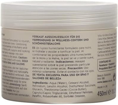 Kaeso Beauty Massage Moisturising Souffle Body Moisturiser Mulberry And Mallow (450ml)