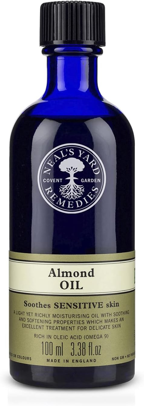 Neal'S Yard Remedies | Almond Oil Moisturise & Soothing Sensitive Skin Care With Oleic (Omega 9)| 100Ml