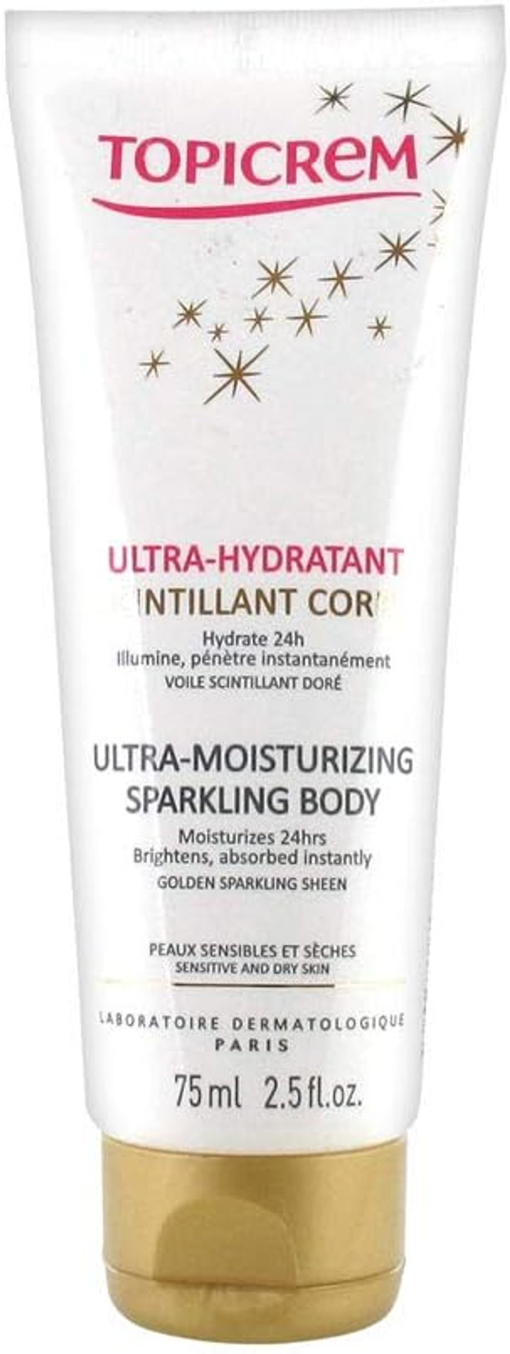 Topicrem Ultra-Moisturizing Sparkling Body 75Ml