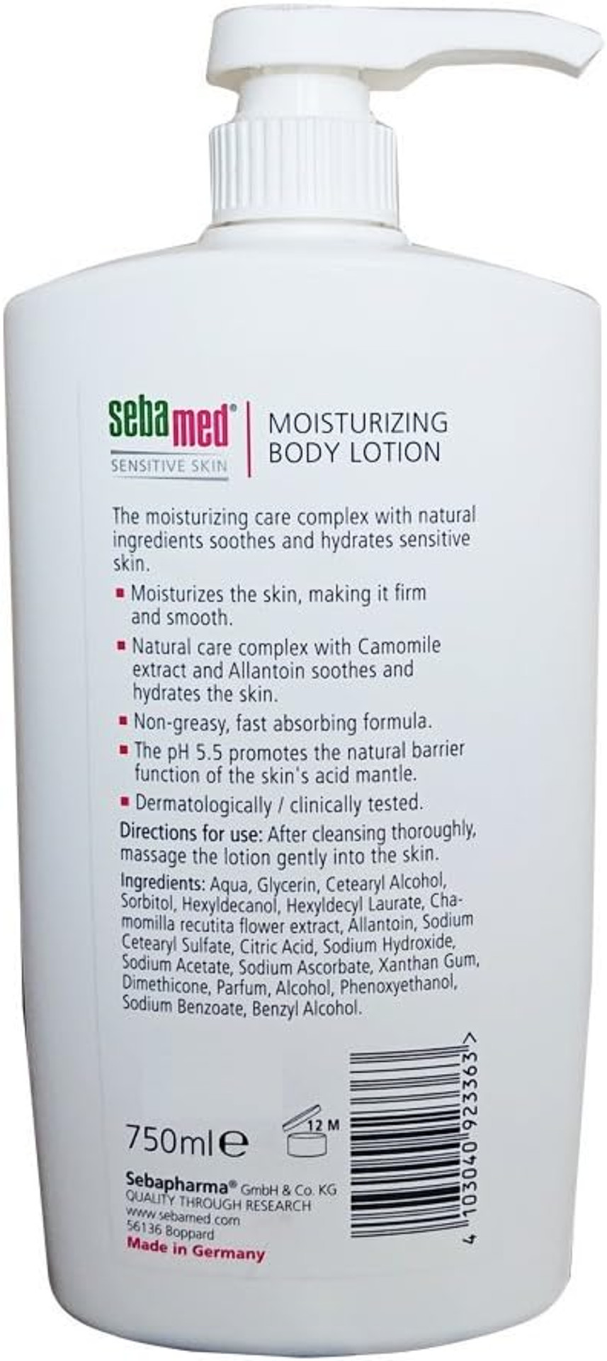 Sebamed Body Lotion750Ml