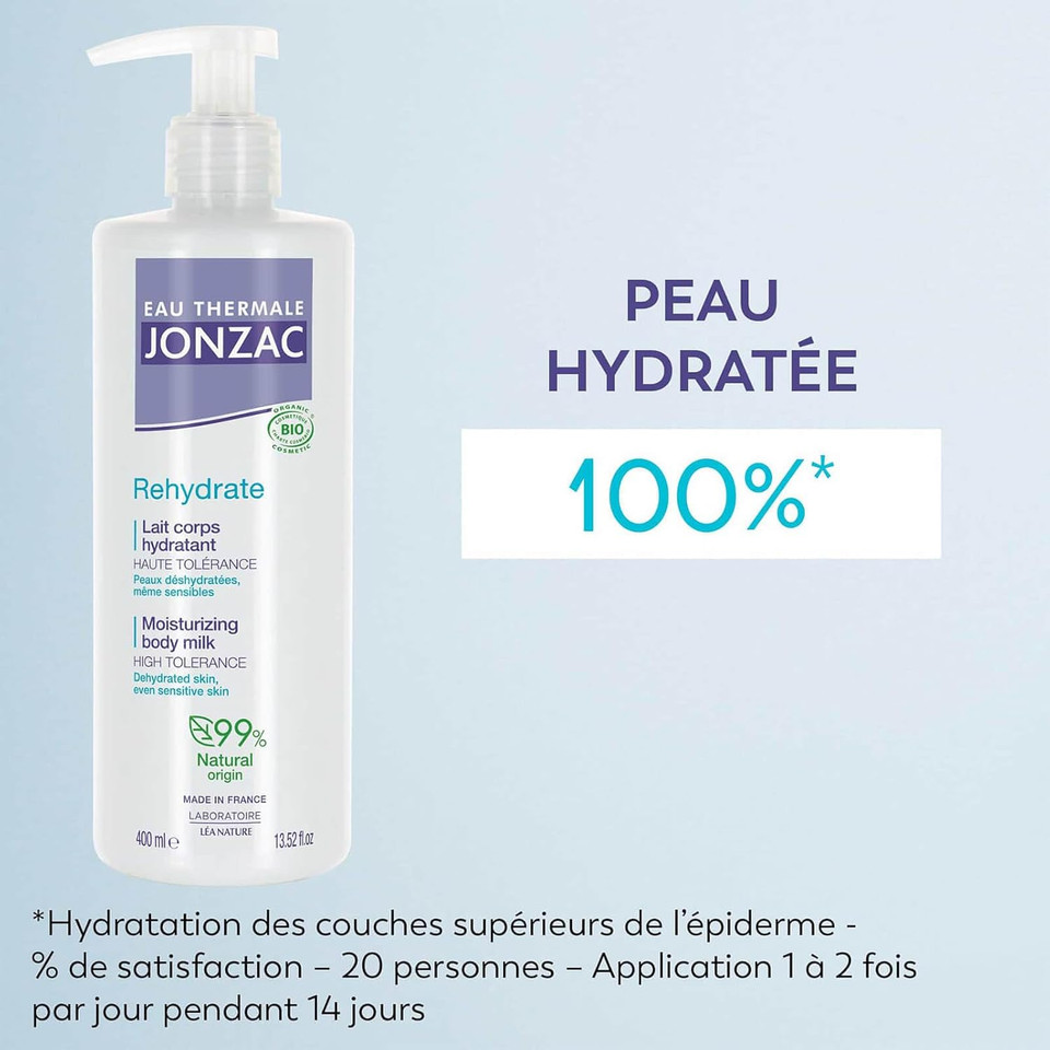 Eau de Jonzac Rehydrate Moisturising Body Milk 400ml