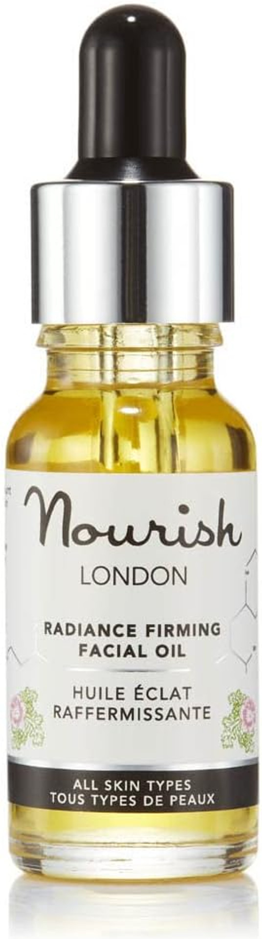Nourish London Radiance Firming Facial Oil 15Ml | 100% Vegan | Omega-Rich Oils | Non-Greasy | Cruelty-Free | Suitable For All Skin Types | Multi Award Winning