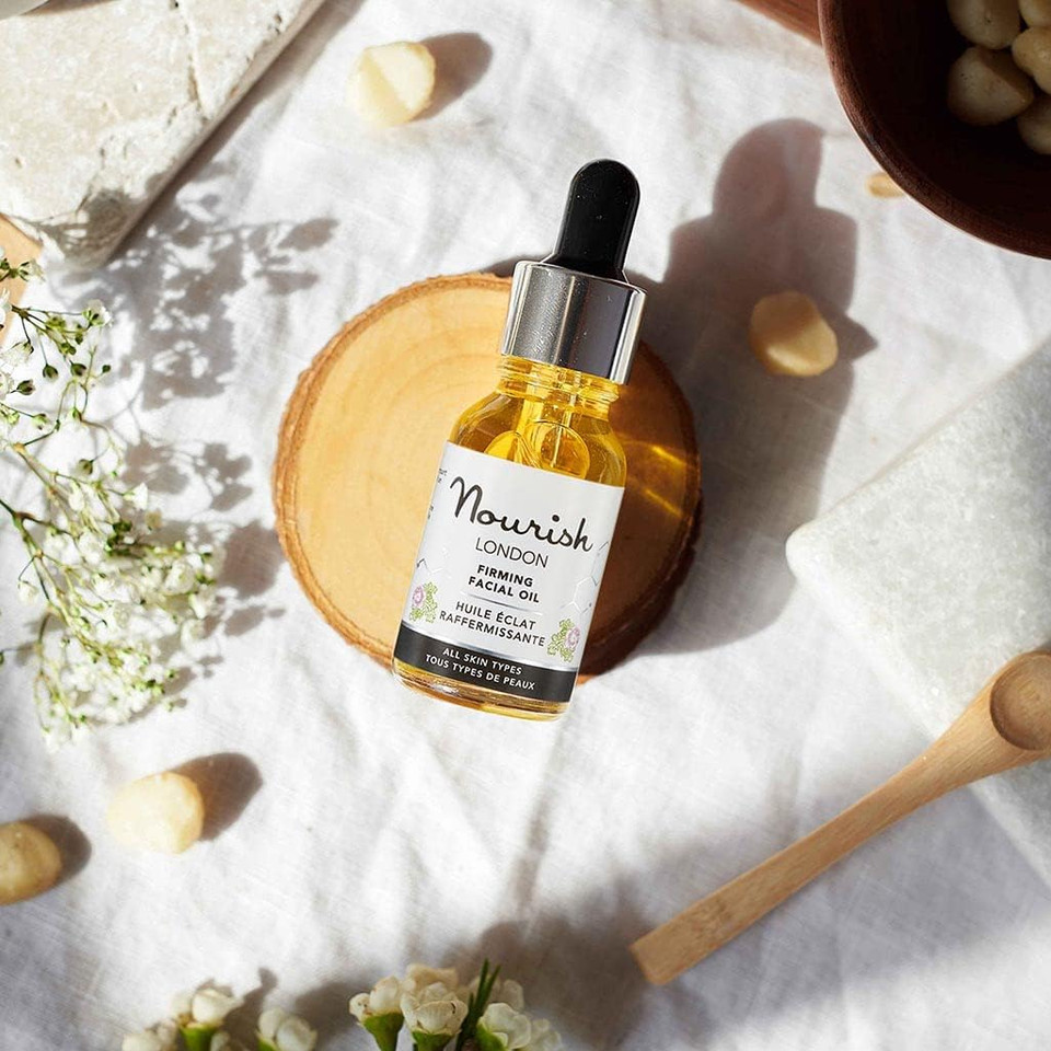 Nourish London Radiance Firming Facial Oil 15Ml | 100% Vegan | Omega-Rich Oils | Non-Greasy | Cruelty-Free | Suitable For All Skin Types | Multi Award Winning