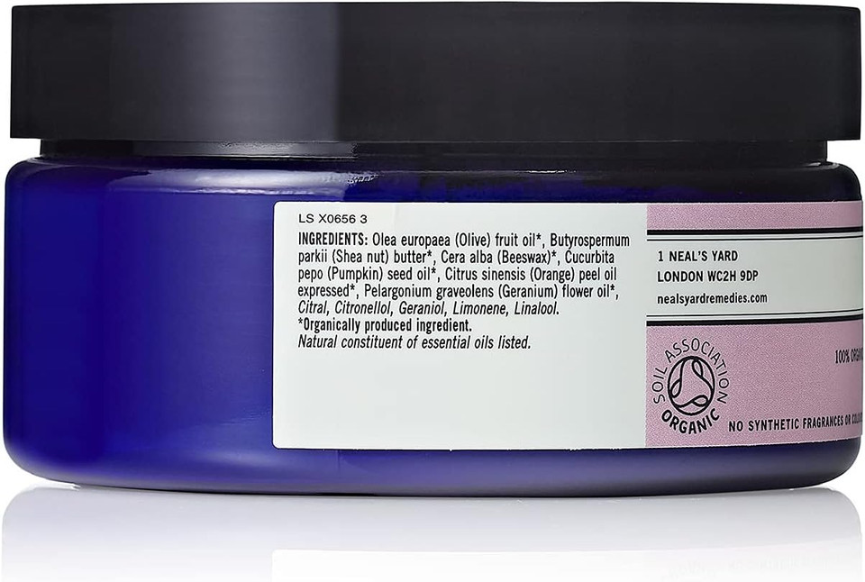 Neal'S Yard Remedies Geranium And Orange Body Balm | Uplifting Moisture Boost | 200G